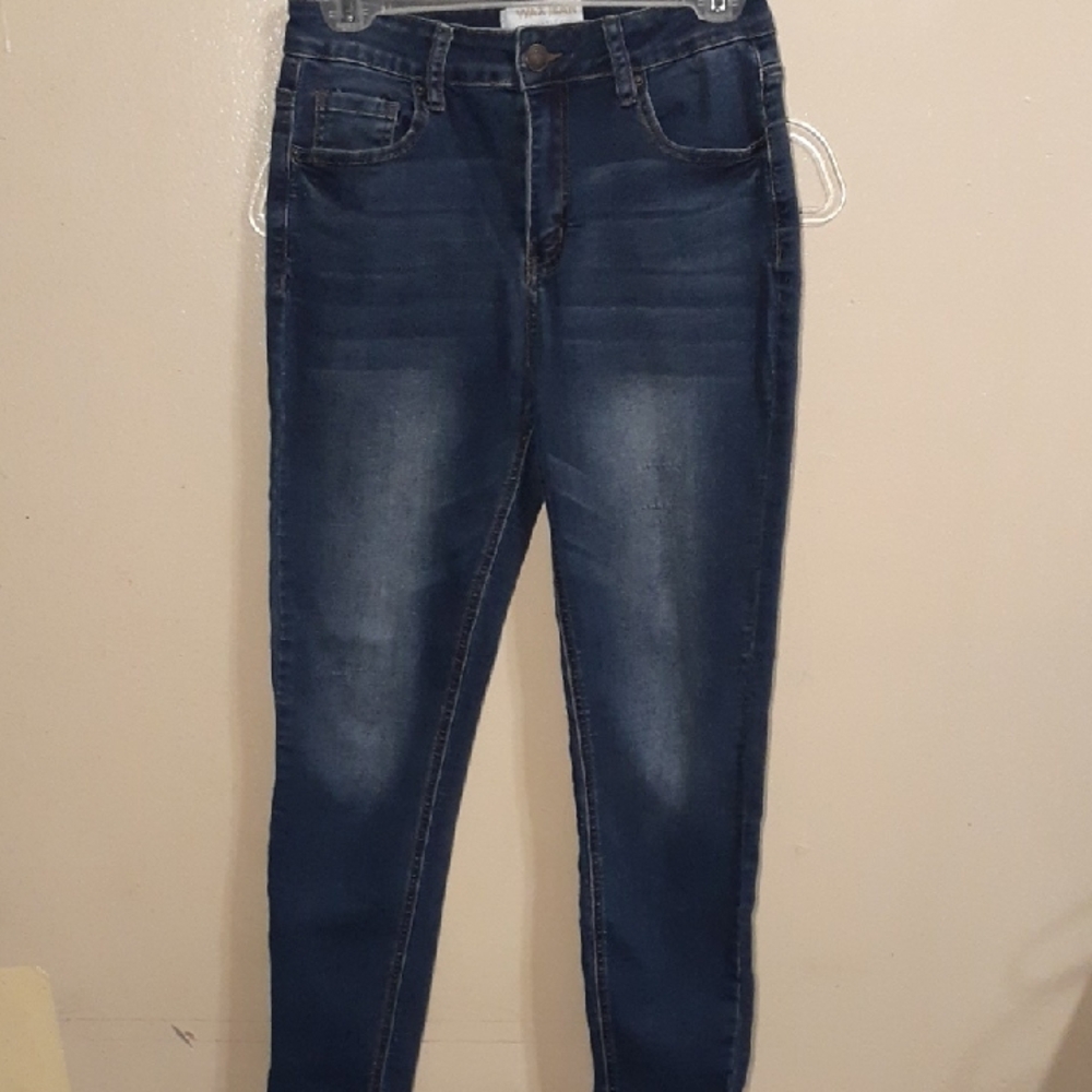 Wax Jean Women's Dark Blue Skinny Jeans